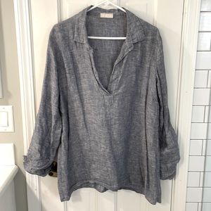 CP shaded linen tunic